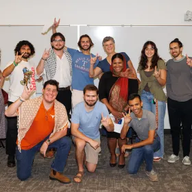 Group photo of students